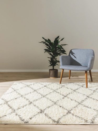 Shaggy rug Soho Cream 80x150 cm