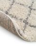 Shaggy rug Soho Cream ø 120 cm round