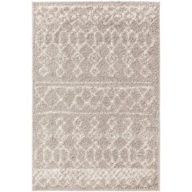 Shaggy rug Soho Beige 15x15 cm Sample