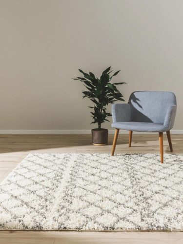 Shaggy rug Soho Cream 120x170 cm