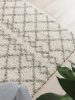 Shaggy rug Soho Cream 160x230 cm