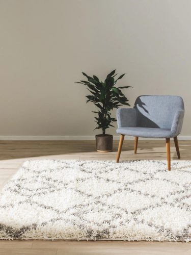 Shaggy rug Soho Cream 160x230 cm