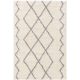 Shaggy rug Soho Cream 120x170 cm