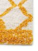 Shaggy szőnyeg Soho Yellow 15x15 cm Mintadarab