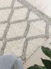 Shaggy szőnyeg Soho Cream 15x15 cm minta