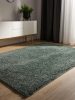 Washable Shaggy Rug Soho Light Green 80x150 cm
