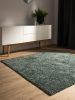 Washable Shaggy Rug Soho Light Green 160x160 cm