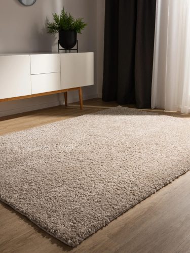 Washable Shaggy Rug Soho Beige 80x150 cm