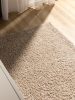 Washable Shaggy Rug Soho Beige 70x200 cm