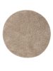 Washable Shaggy Rug Soho Beige ø 200 cm round