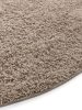 Washable Shaggy Rug Soho Beige ø 200 cm round