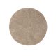 Washable Shaggy Rug Soho Beige ø 80 cm round