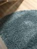 Washable Shaggy Rug Soho Blue ø 120 cm round