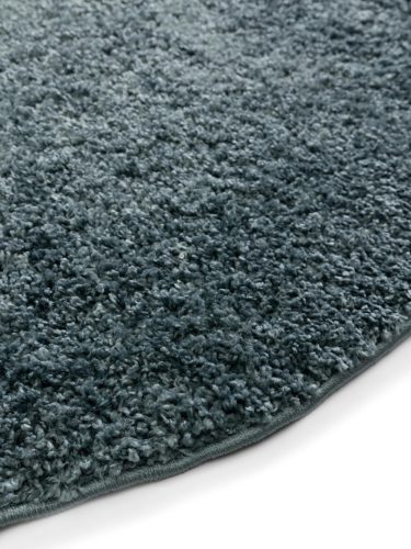 Washable Shaggy Rug Soho Blue ø 160 cm round