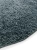 Washable Shaggy Rug Soho Blue ø 80 cm round