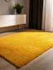 Washable Shaggy Rug Soho Yellow 200x250 cm