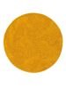 Washable Shaggy Rug Soho Yellow ø 160 cm round