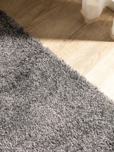 Washable Shaggy Rug Soho Grey 133x190 cm
