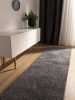 Washable Shaggy Rug Soho Grey 80x300 cm