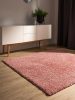 Washable Shaggy Rug Soho Rose 160x160 cm