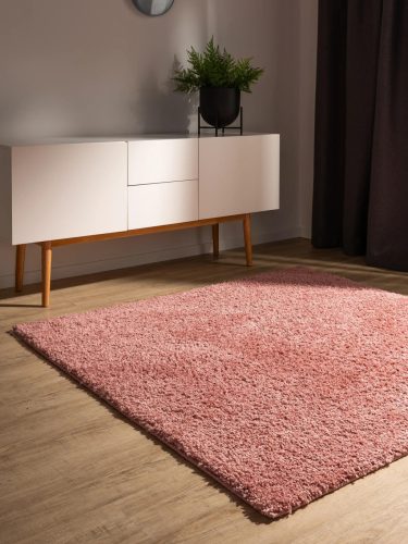 Washable Shaggy Rug Soho Rose 200x200 cm