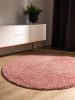 Washable Shaggy Rug Soho Rose ø 80 cm round