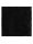 Washable Shaggy Rug Soho Black 160x160 cm