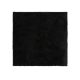 Washable Shaggy Rug Soho Black 200x200 cm