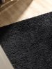 Washable Shaggy Rug Soho Black 200x200 cm