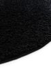 Washable Shaggy Rug Soho Black ø 160 cm round
