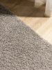 Washable Shaggy Rug Soho Light Grey 60x120 cm