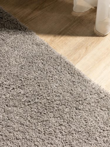 Washable Shaggy Rug Soho Light Grey 60x120 cm