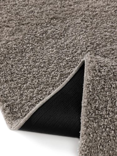 Washable Shaggy Rug Soho Light Grey 160x160 cm