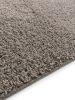 Washable Shaggy Rug Soho Light Grey 160x160 cm