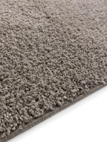 Washable Shaggy Rug Soho Light Grey 160x160 cm