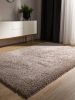 Washable Shaggy Rug Soho Taupe 133x190 cm