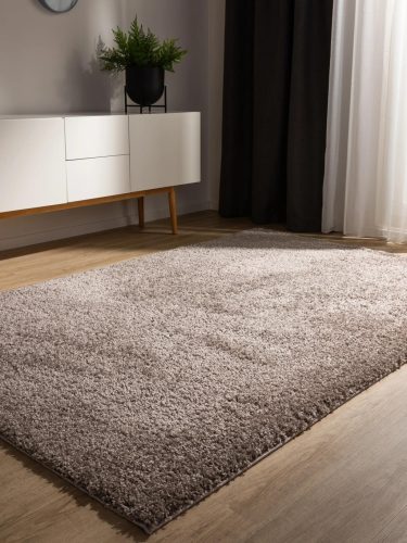 Washable Shaggy Rug Soho Taupe 160x230 cm