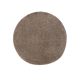 Washable Shaggy Rug Soho Taupe ø 120 cm round