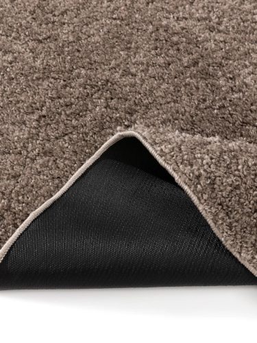 Washable Shaggy Rug Soho Taupe ø 80 cm round