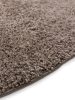 Washable Shaggy Rug Soho Taupe ø 80 cm round