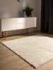 Washable Shaggy Rug Soho Cream 200x200 cm