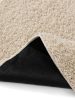 Washable Shaggy Rug Soho Cream ø 120 cm round