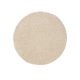 Washable Shaggy Rug Soho Cream ø 200 cm round