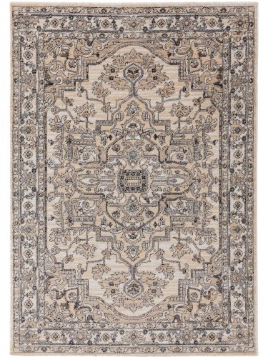 Kör alakú szőnyeg Sinan Cream 15x15 cm minta