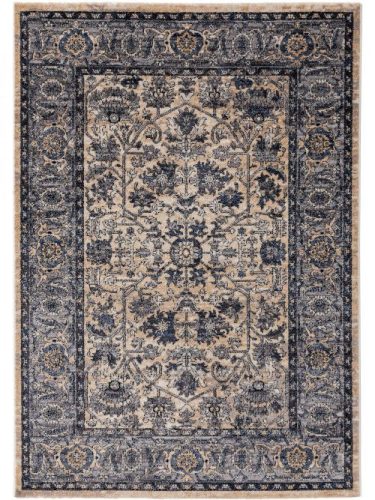 Kör alakú szőnyeg Sinan Dark Blue 15x15 cm Mintadarab