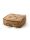 Floor cushion Jutta Light Brown 55x55x20 cm