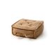 Floor cushion Jutta Light Brown 55x55x20 cm