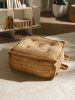 Floor cushion Jutta Light Brown 55x55x20 cm