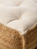 Floor cushion Jutta Light Brown 55x55x20 cm