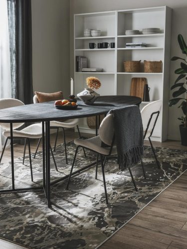 Rug Henry Dark Grey 240x340 cm
